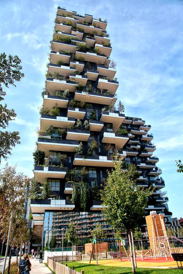 «Зеленые небоскребы» Bosco Verticale