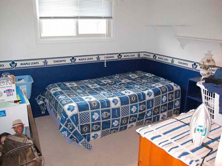 Спальня Джастина Бибера в его доме детства