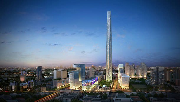 Башня Grand Rama IX Iconic Tower в Бангкоке