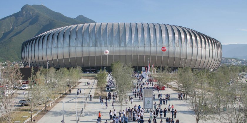 Стадион Estadio BBVA Bancomer в Монтеррее от Populous