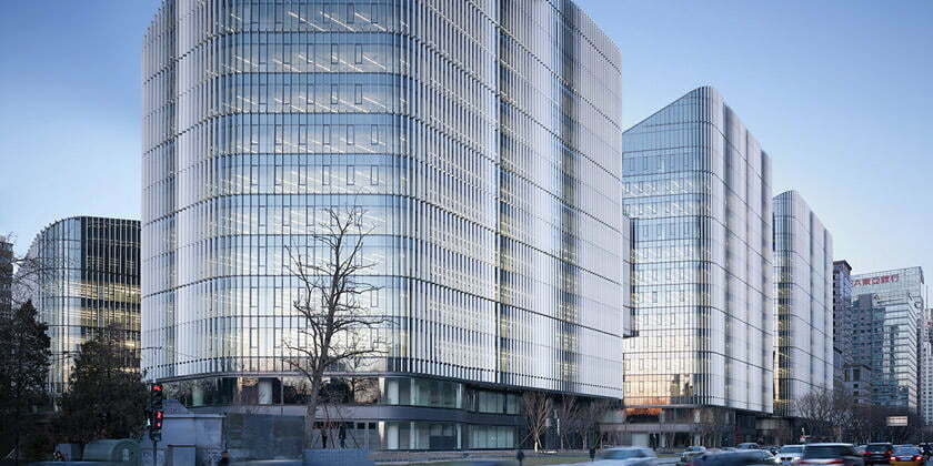 Офисный комплекс Guanghualu SOHO 2 в Пекине от gmp Architekten