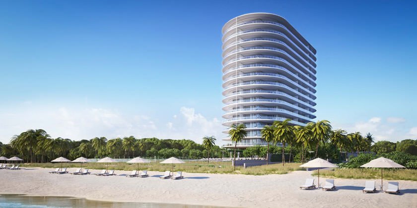 Проект жилого комплекса Eighty Seven Park в Майами от Renzo Piano