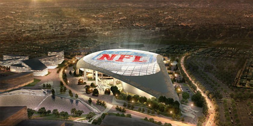 Новый стадион NFL в Лос-Анджелесе от HKS Architects