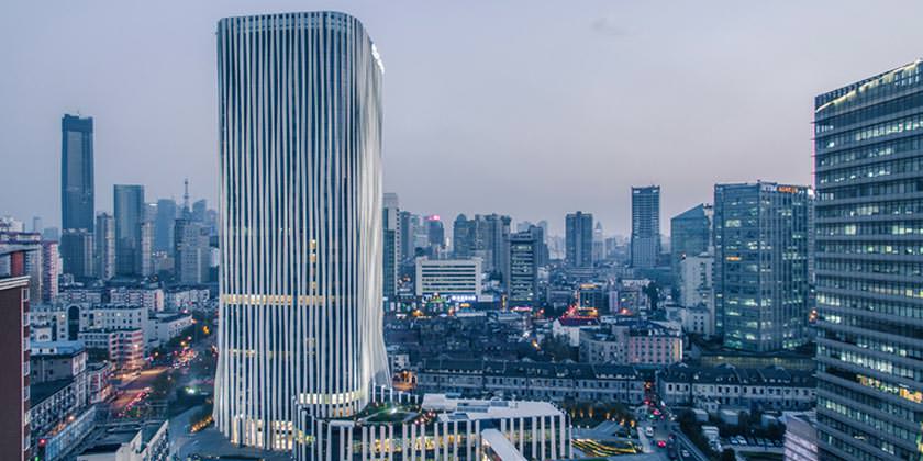 Небоскреб Honghou Soho в Шанхае. Проект Kengo Kuma