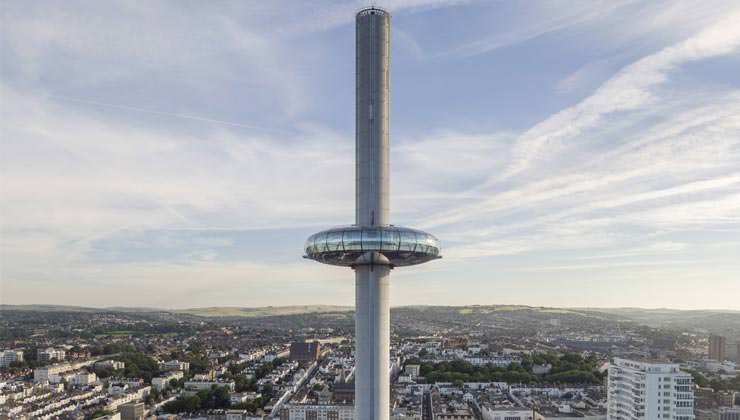 Смотровая башня British Airways i360 в Брайтоне