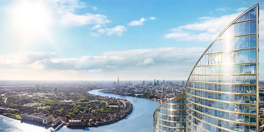 Самый высокий небоскреб Британии Spire London