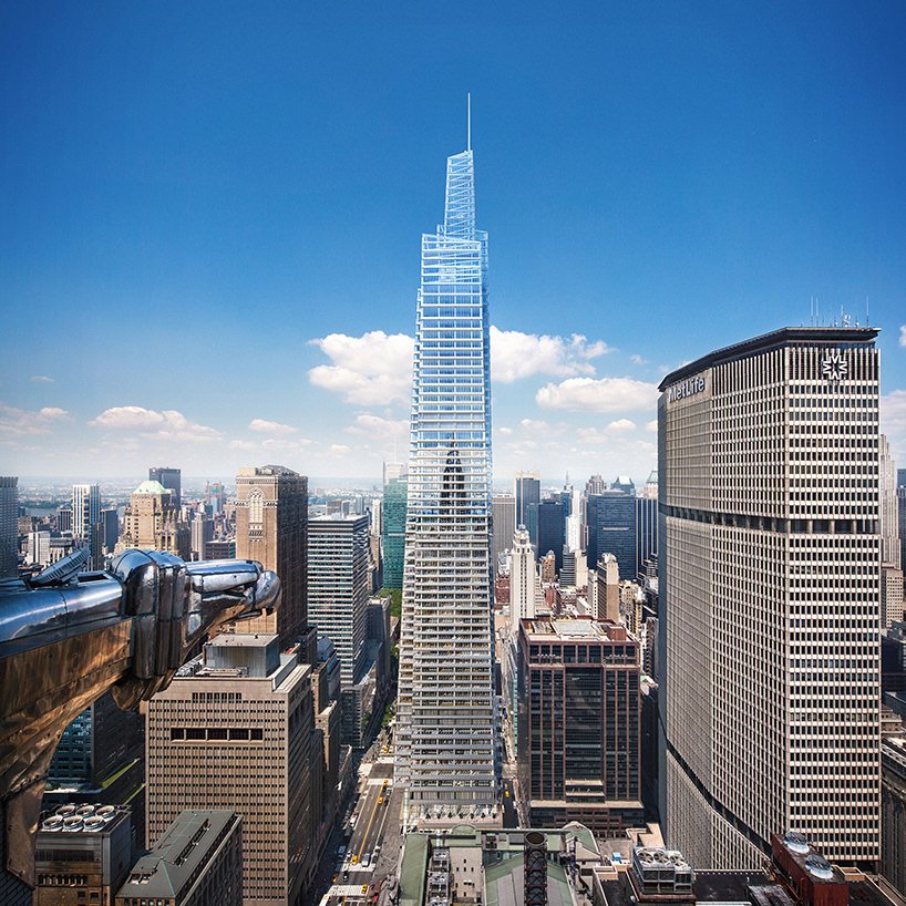 Второй самый высокий небоскреб Нью-Йорка One Vanderbilt от KPF