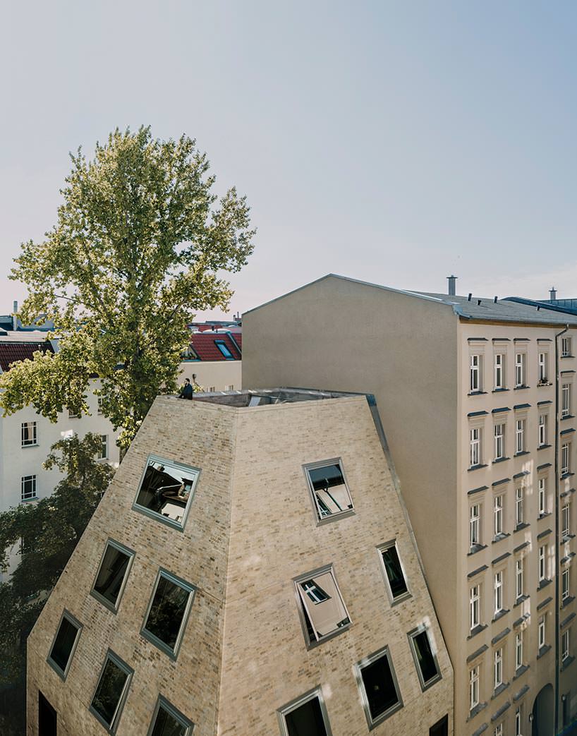 Терраса на крыше частного дома. Проект Barkow Leibinger