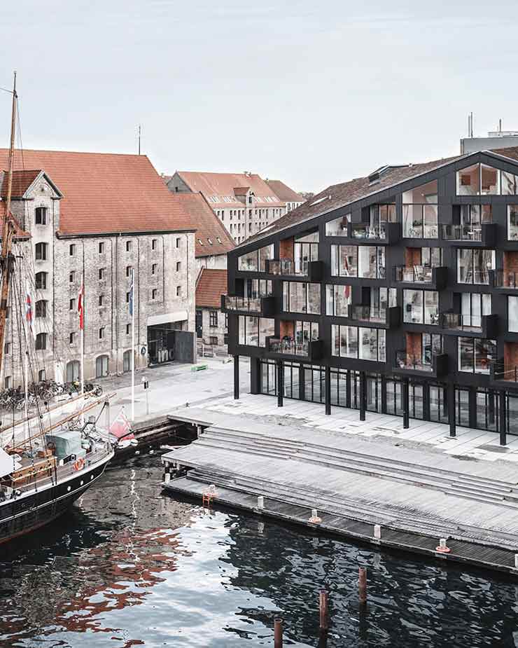 Новый ЖК у воды в Копенгагене