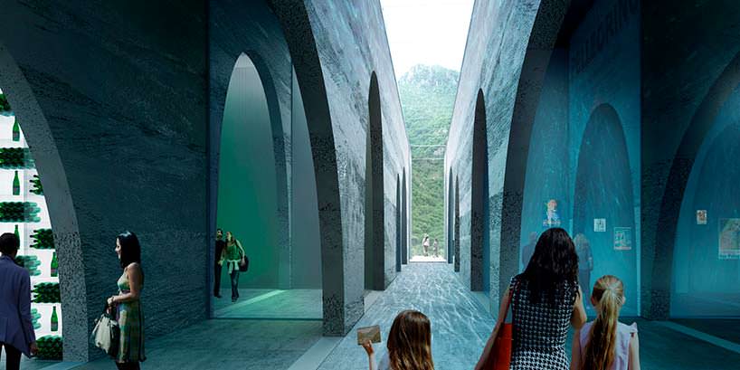 В основе дизайна арки и туннели