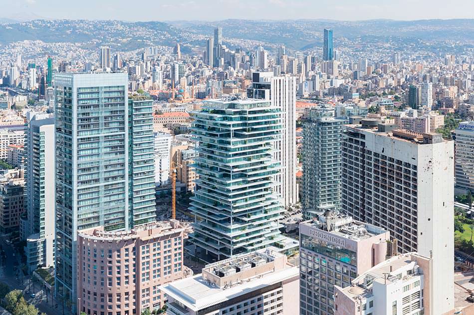 Ассиметричная башня Beirut Terraces от Herzog & De Meuron