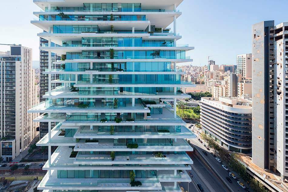 Уникальная башня Beirut Terraces от Herzog & De Meuron