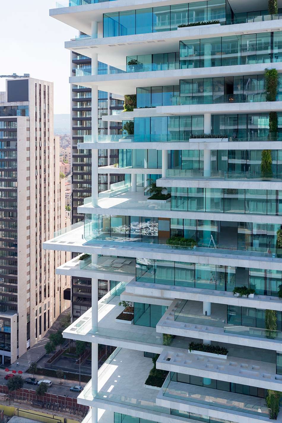 Многоуровневый дизайн Beirut Terraces от Herzog & De Meuron