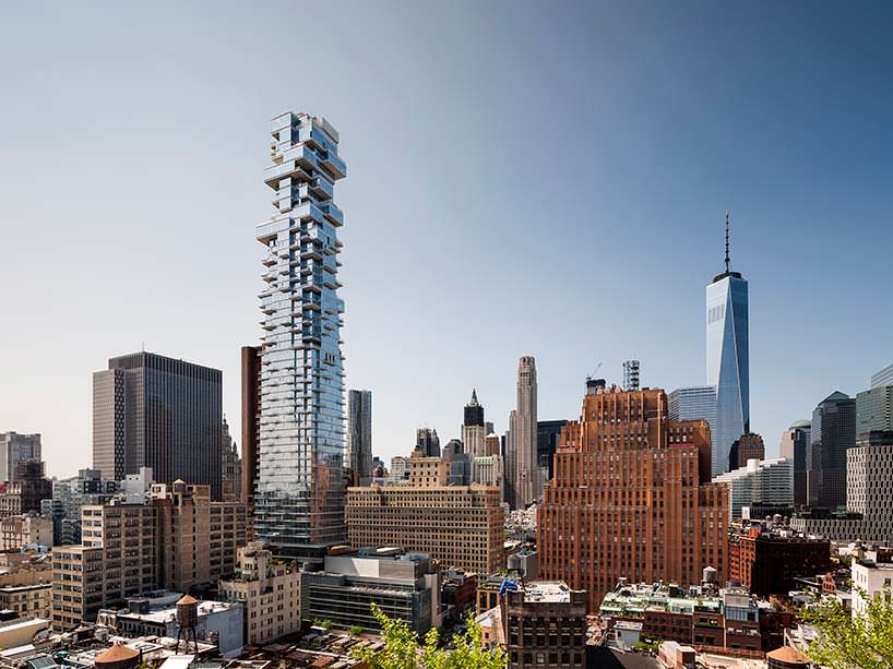 Фото | Башня 56 Leonard в Нью-Йорке