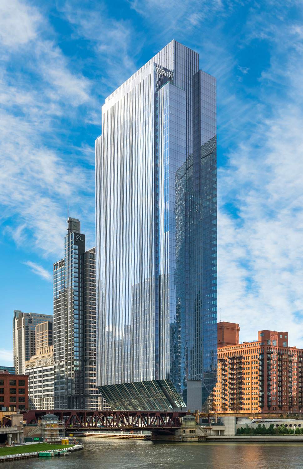 54-этажный небоскреб в Чикаго 150 North Riverside