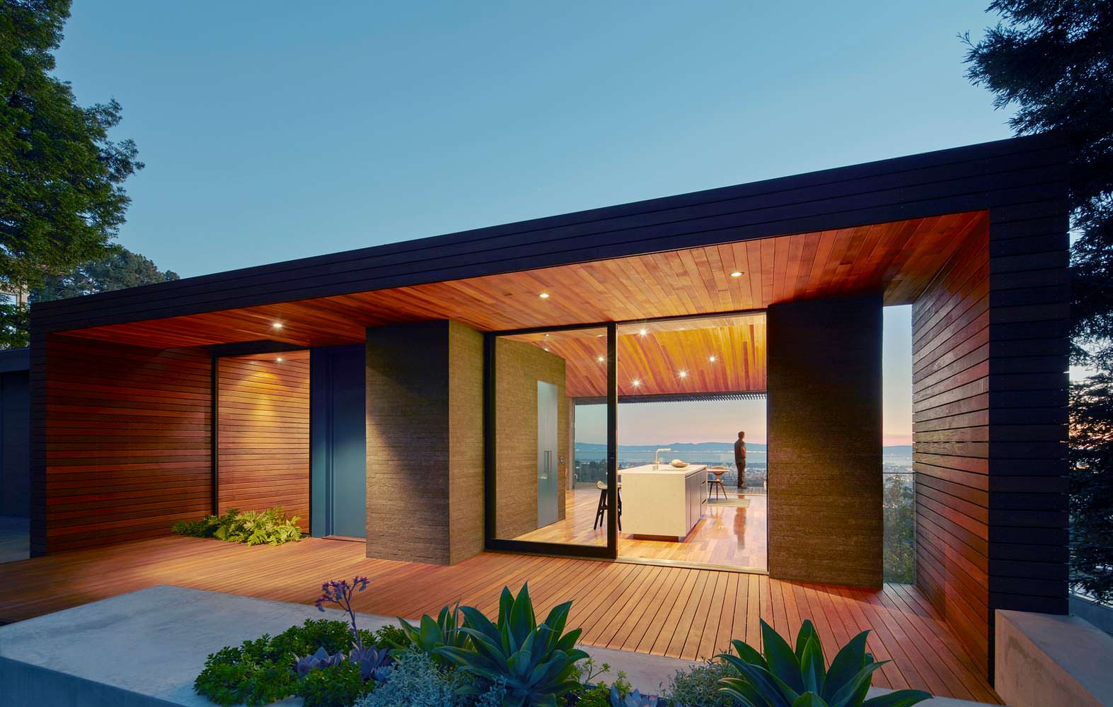 Панорамный дом в Калифорнии. Проект Terry & Terry Architecture
