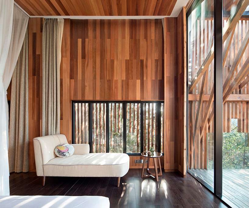 Фото | Дизайн спальни дома на дереве от lanD studio