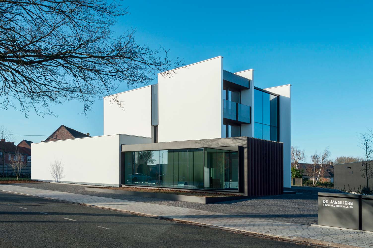 Штаб-квартира бюро DE JAEGHERE Architectuuratelier в Бельгии