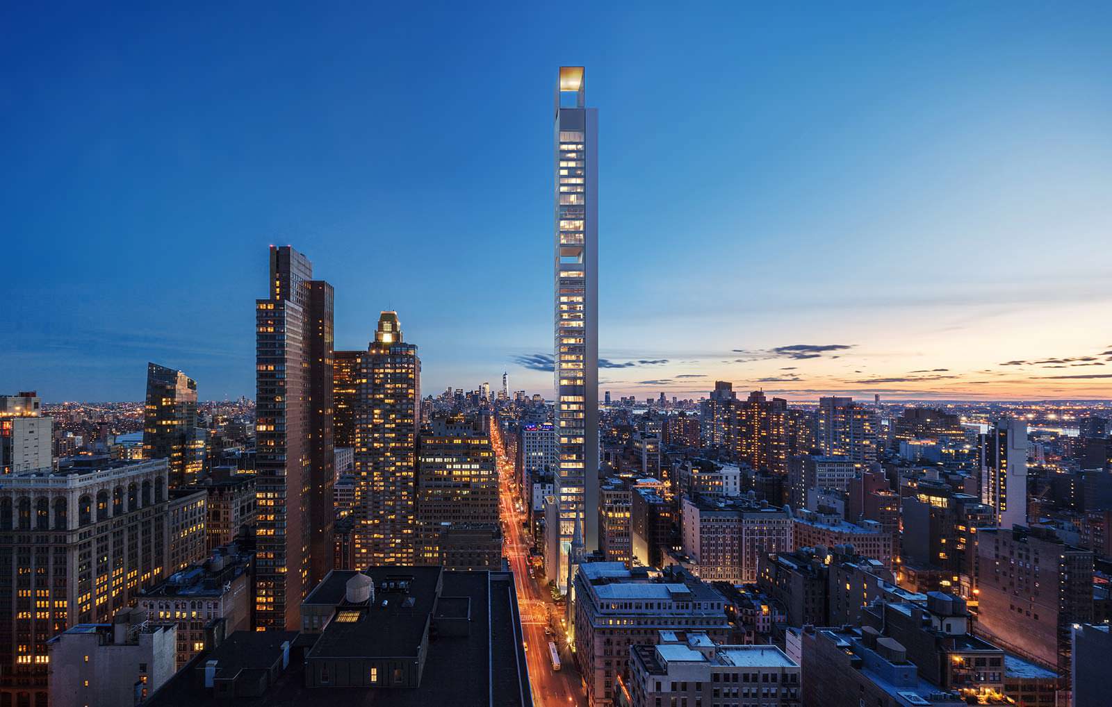 Фото | Жилой небоскреб для Манхэттена. Проект Meganom