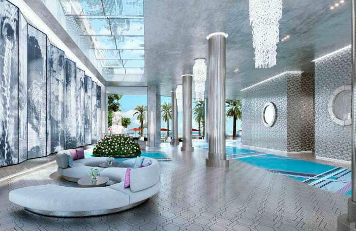Дизайн спа-салона в The Estates At Acqualina в Майами