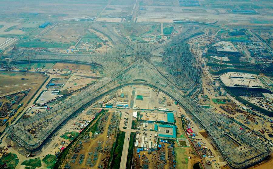Строительство крупнейшего аэропорта мира в Пекине