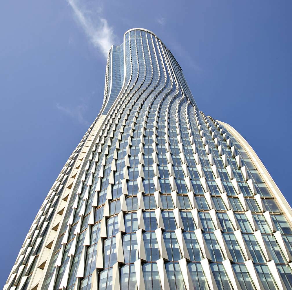 Raffles City: 60-этажные башни в Гуанчжоу от UNStudio