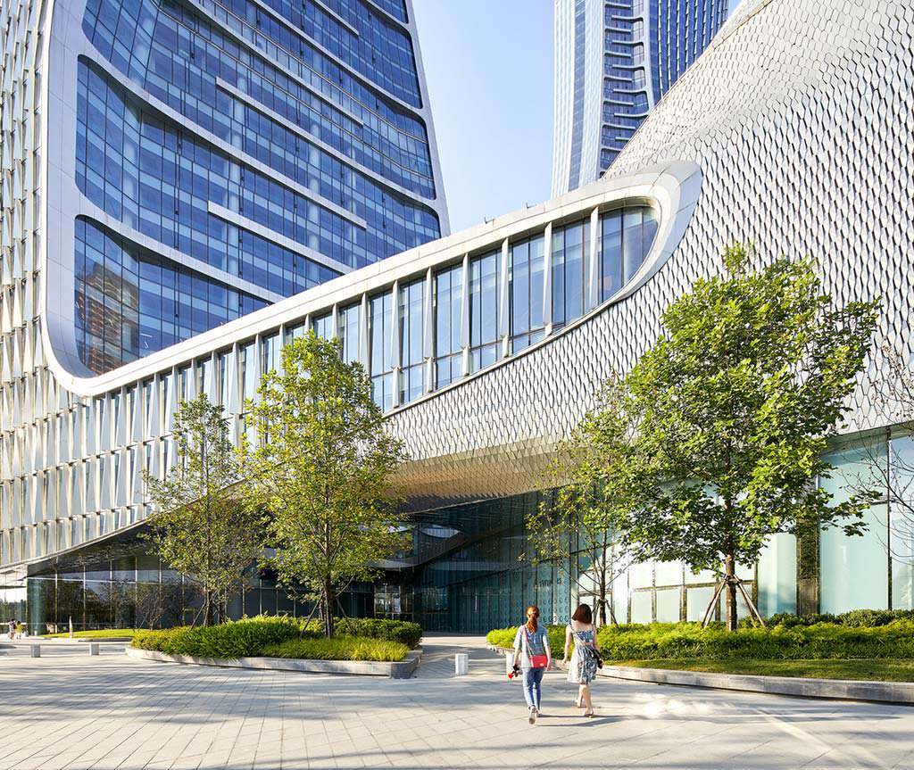 Новый комплекс Raffles City от UNStudio в Гуанчжоу
