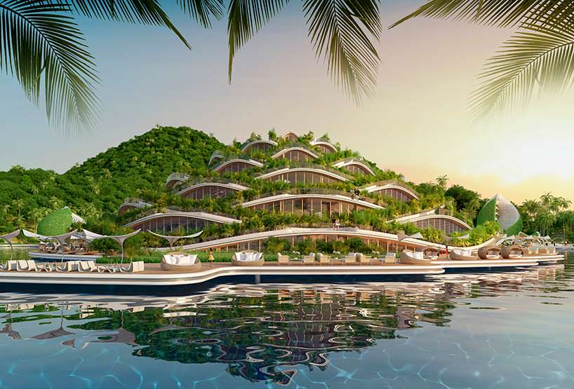 Nautilus Eco-Resort. Проект Vincent Callebaut Architectures