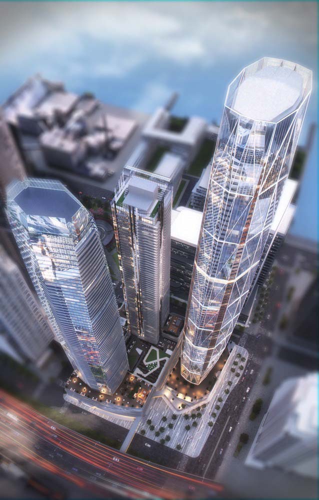 Новые небоскребы в Торонто от Hariri Pontarini Architects