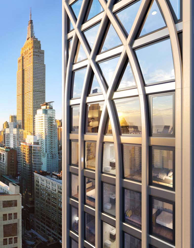 Готический небоскреб в Нью-Йорке от Morris Adjmi Architects