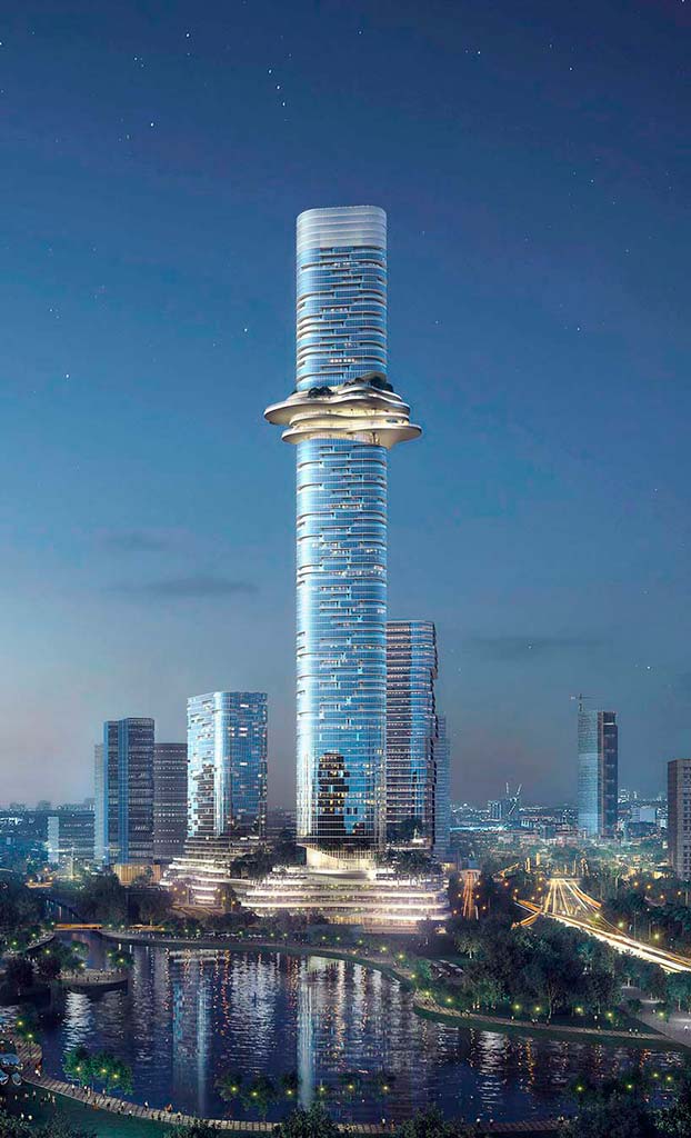 Башня высотой 333 метра в Хошимине, Вьетнам