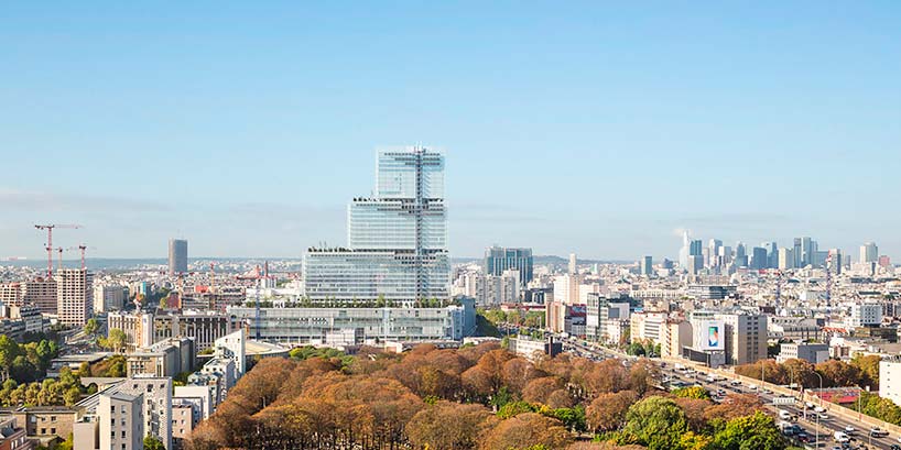 Новое здание суда в Париже от Renzo Piano