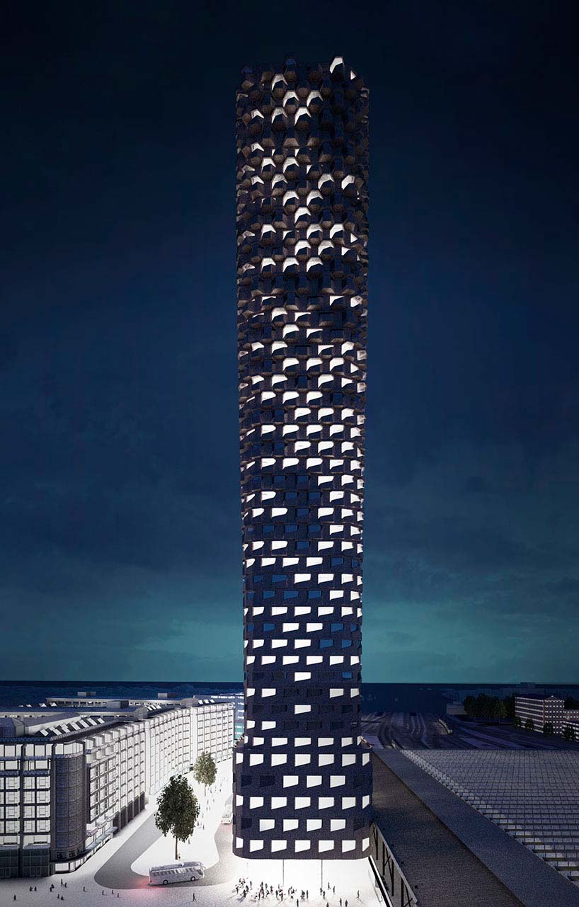 Самый высокий небоскреб в Нидерландах от Matthijs la Roi