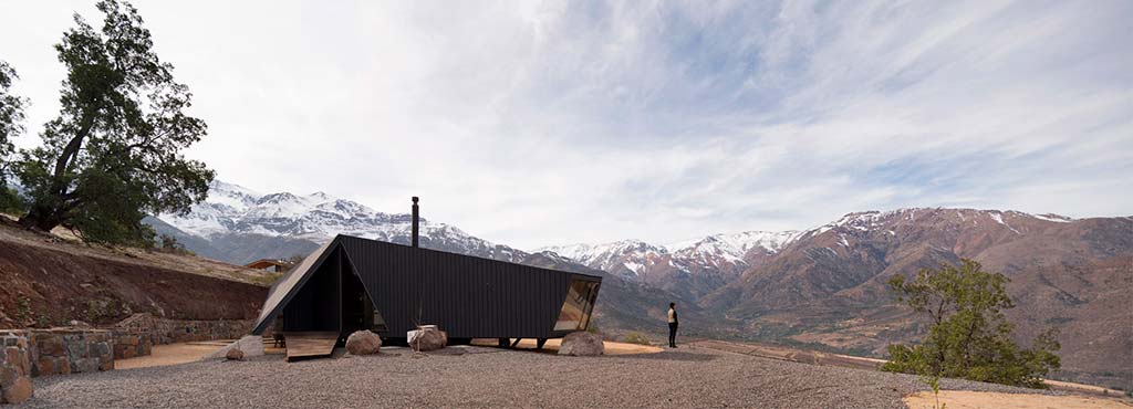 Дом в горах Чили. Проект Gonzalo Iturriaga Arquitectos