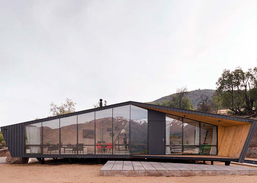Фантастический дом в горах Чили от Gonzalo Iturriaga Arquitectos