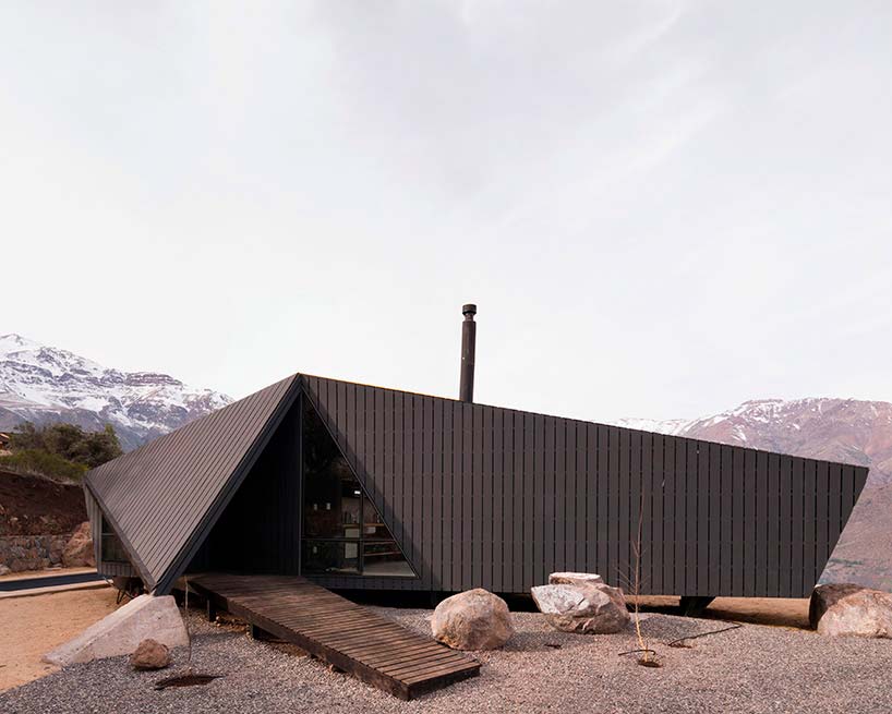 Деревянный дом в Андах. Проект Gonzalo Iturriaga Arquitectos