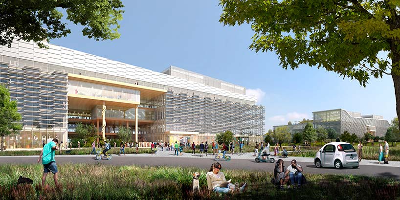 Новый кампус Google в Саннивейле. Проект от BIG