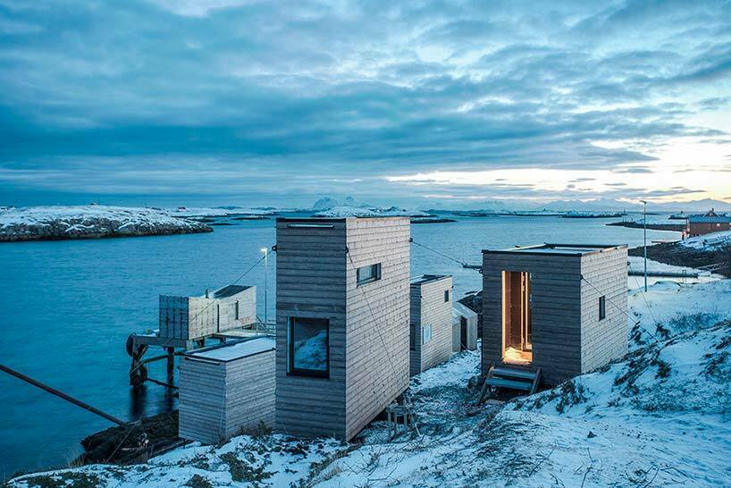 Коттеджный посёлок на берегу Норвежского моря