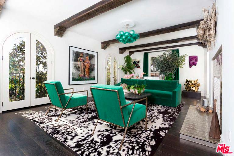 Дизайн интерьера дома Ашера в Голливуде