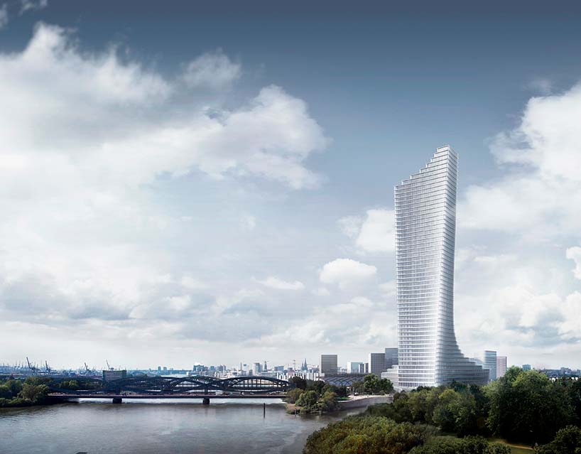 Самый высокий небоскрёб Гамбурга. Проект Дэвид Чипперфилд