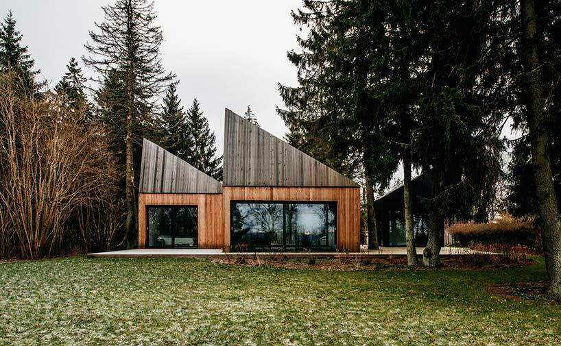 Современный деревянный дом в Эстонии от KUU Arhitektid