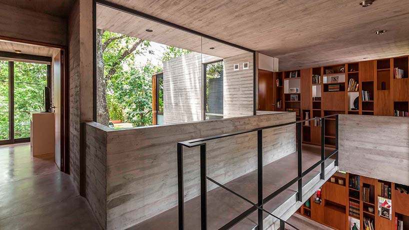 Дом из дерева и бетона в Аргентине