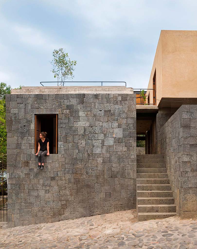 Каменный дом в Мексике. Проект REA