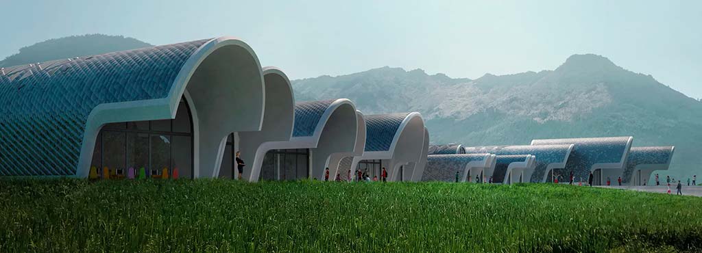 Начальная школа в Китае. Проект Zaha Hadid Architects