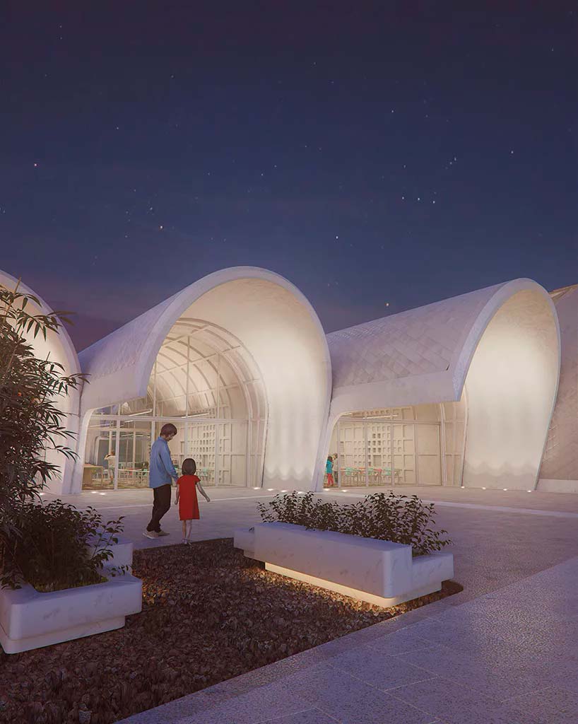 Современная школа в Китае. Проект Zaha Hadid Architects