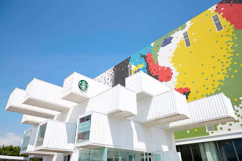 Первая кофейня Starbucks в Азии. Дизайн Kengo Kuma