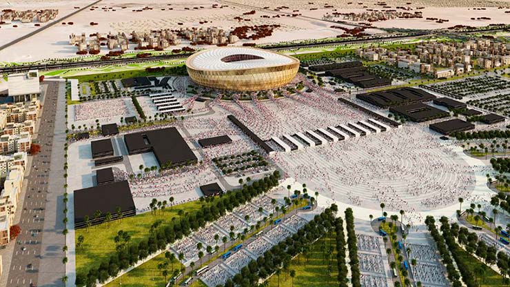 Футбольный стадион на 80 000 мест в Катаре