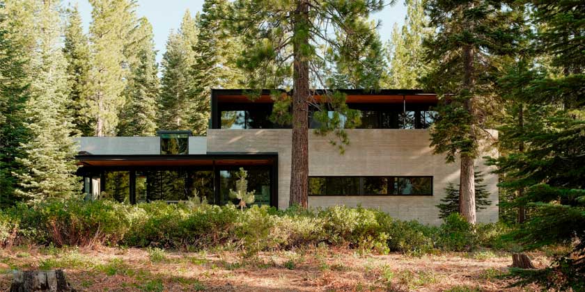 Загородный дом в горах Сьерра Невада от Faulker Architects