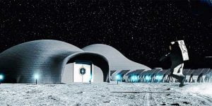 Показан новый проект футуристической базы на Луне