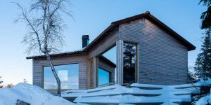 Деревянный дом в норвежском стиле от студии Oslotre